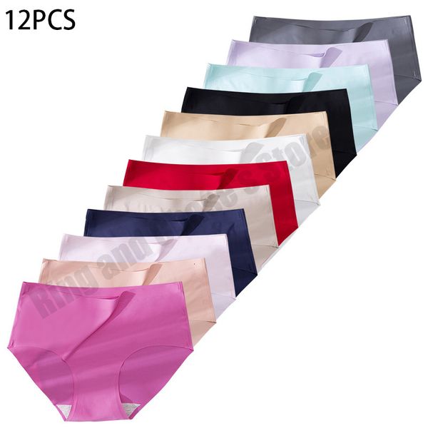 women's panties 12pcs lce silk seamless underwear women's underwear comfortable breathable low waist fabric plus size elastic unde, Black;pink
women's panties 12pcs lce silk seamless underwear women's underwear comfortable breathable low waist fabric plus size elastic unde, Black;pink