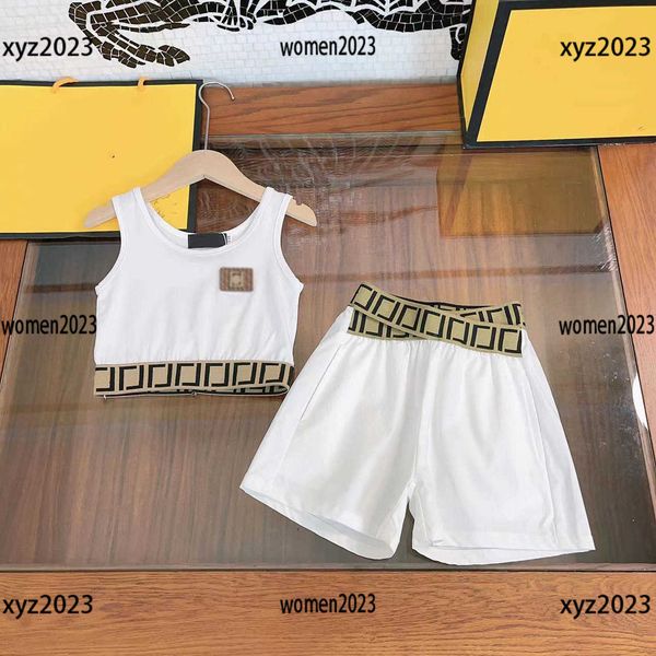 kids clothes designer tank sets baby fashion brand shorts summer 2pcs t-shirt and letter combination pleated skirt summer new product, White
kids clothes designer tank sets baby fashion brand shorts summer 2pcs t-shirt and letter combination pleated skirt summer new product, White
