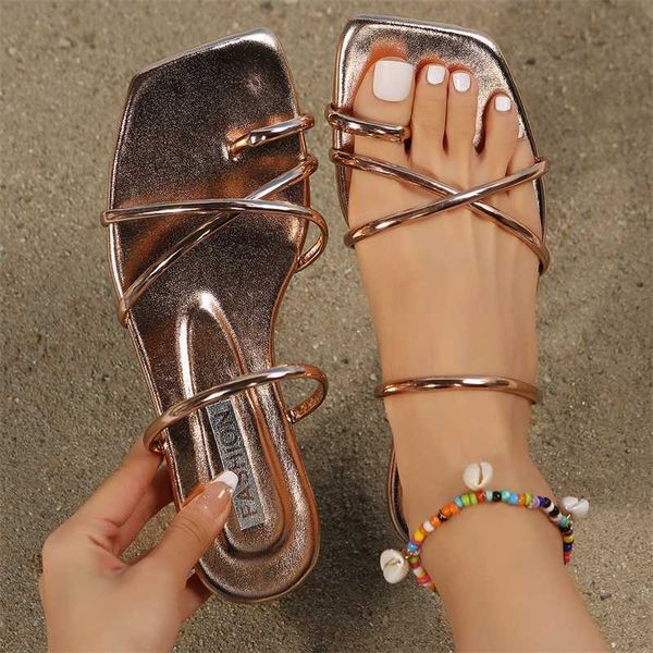 summer designer sandals and slippers women 2023 new flat toe slides lace up flip flops, Black
summer designer sandals and slippers women 2023 new flat toe slides lace up flip flops, Black