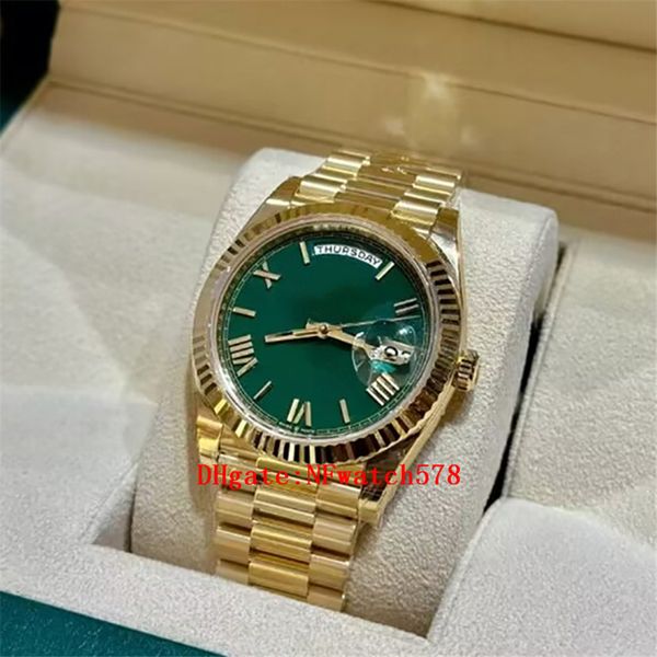 with box high-quality watch new version 18k yellow gold diamond bezel 40mm dial automatic fashion men's watch wristwatch 228238, Slivery;brown
with box high-quality watch new version 18k yellow gold diamond bezel 40mm dial automatic fashion men's watch wristwatch 228238, Slivery;brown
