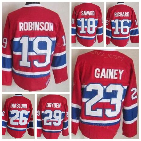 men vintage ice hockey retro 26 mats naslund jerseys ccm 16 henri richard 18 serge savard 19 larry robinson 23 bob gainey 4 jean beliveau 1, Black;red
men vintage ice hockey retro 26 mats naslund jerseys ccm 16 henri richard 18 serge savard 19 larry robinson 23 bob gainey 4 jean beliveau 1, Black;red