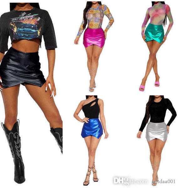 new women dresses pantskirt fashion solid color elastic gold stamped zipper cross shorts and skirts, White;black
new women dresses pantskirt fashion solid color elastic gold stamped zipper cross shorts and skirts, White;black