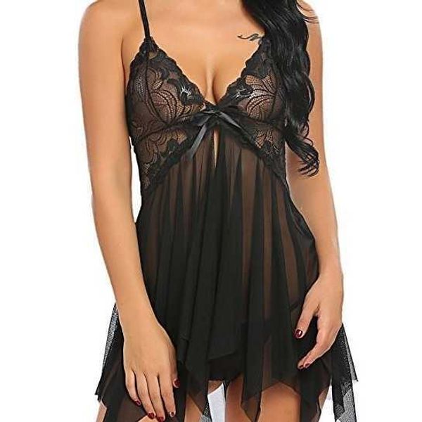 lingerie women mature pajama underwear lace mesh irregular split suspender nightwear dress three pack, Black;white
lingerie women mature pajama underwear lace mesh irregular split suspender nightwear dress three pack, Black;white