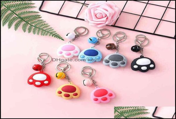 keychains fashion accessories cute cat claw keychain for women kids soft rubber bell car pendant key ring gifts 2022 drop delivery8078051, Silver
keychains fashion accessories cute cat claw keychain for women kids soft rubber bell car pendant key ring gifts 2022 drop delivery8078051, Silver