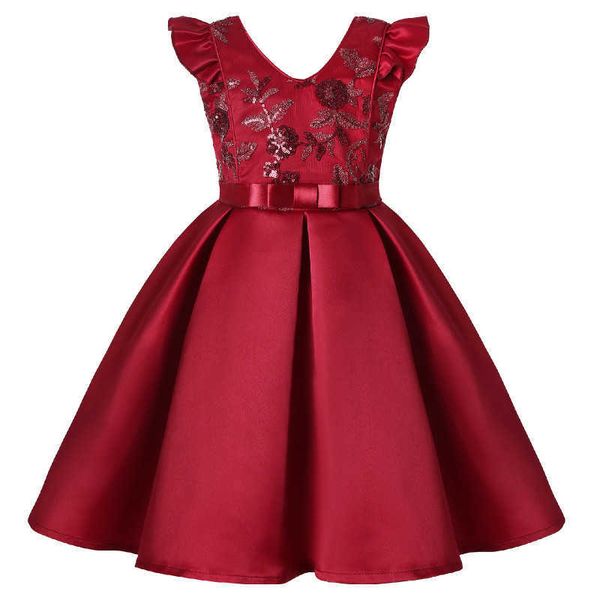 girl's dresses girl flower sequins christmas dress for kids birthday princess party clothing toddler infant bow children dress for girl, Red;yellow
girl's dresses girl flower sequins christmas dress for kids birthday princess party clothing toddler infant bow children dress for girl, Red;yellow
