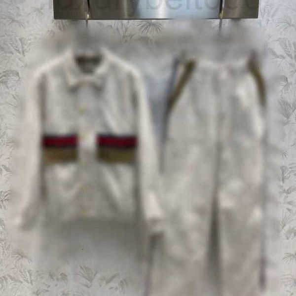 women's two piece pants designer early autumn jacquard denim coat shorts pants ltxp, White
women's two piece pants designer early autumn jacquard denim coat shorts pants ltxp, White