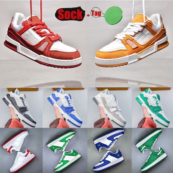 casual men women luxury trainers shoes lvmh sneakers designer intage embossed bright white natural green cream black burgundy purple leather
casual men women luxury trainers shoes lvmh sneakers designer intage embossed bright white natural green cream black burgundy purple leather