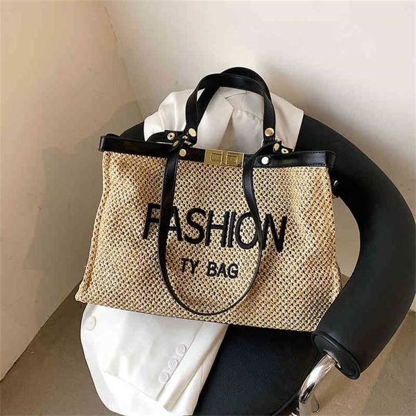 2023 designer bag discounts summer large capacity beach grass woven bag fashion shoulder portable tote bag
2023 designer bag discounts summer large capacity beach grass woven bag fashion shoulder portable tote bag