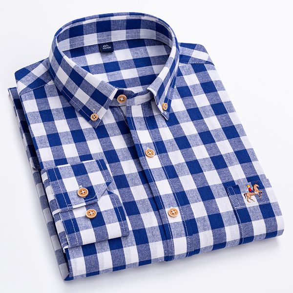 men's casual shirts 100 cotton s 6xl oxford mens longsleeve plaid business soft social dress regular fit male shirt blouse 230329, White;black
men's casual shirts 100 cotton s 6xl oxford mens longsleeve plaid business soft social dress regular fit male shirt blouse 230329, White;black