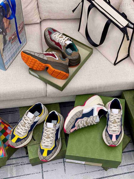 2023 designer shoes rhyton sneakers beige men trainers vintage luxury chaussures ladies with box size 35-45
2023 designer shoes rhyton sneakers beige men trainers vintage luxury chaussures ladies with box size 35-45