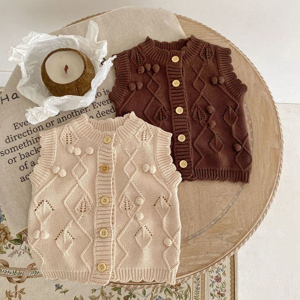 waistcoat autumn infant boy baby knitting cardigan ball vest girl toddler sleeveless hollow out children cotton waistcoats 230329, Camo
waistcoat autumn infant boy baby knitting cardigan ball vest girl toddler sleeveless hollow out children cotton waistcoats 230329, Camo