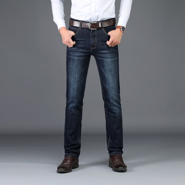 men's jeans sulee brand men's jeans midweight business casual slim straight jeans stretch denim pants trousers classic cowboys you, Blue
men's jeans sulee brand men's jeans midweight business casual slim straight jeans stretch denim pants trousers classic cowboys you, Blue