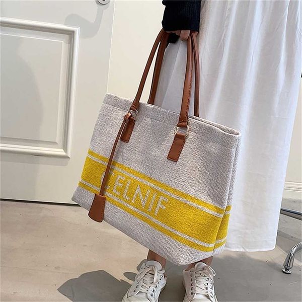 2023 designer bag large capacity bag women's summer versatile 2023 new fashion single shoulder canvas student portable tote bag w7on
2023 designer bag large capacity bag women's summer versatile 2023 new fashion single shoulder canvas student portable tote bag w7on