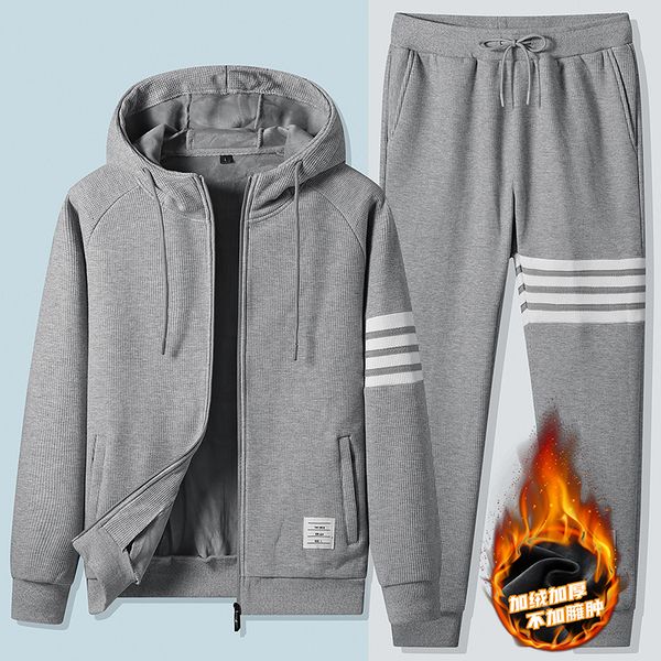 men's tracksuits men clothing korean fashion winter men sets two piece hoodies and pant sweatshirts designer clothes plus size tracksui, Gray
men's tracksuits men clothing korean fashion winter men sets two piece hoodies and pant sweatshirts designer clothes plus size tracksui, Gray