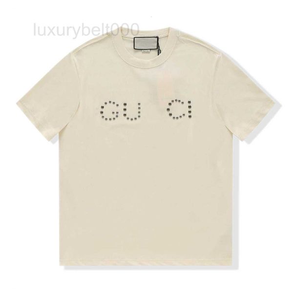 women's t-shirt designer spring/summer 2023 new luxury fashion rivet letter short sleeve t-shirt 0p9m, White
women's t-shirt designer spring/summer 2023 new luxury fashion rivet letter short sleeve t-shirt 0p9m, White