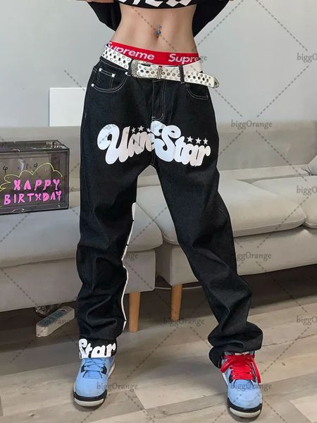 womens jeans 2023retro star letter printed jeans harajuku casual fashion straight wideleg pants women high street hiphop mopping 230329, Blue
womens jeans 2023retro star letter printed jeans harajuku casual fashion straight wideleg pants women high street hiphop mopping 230329, Blue