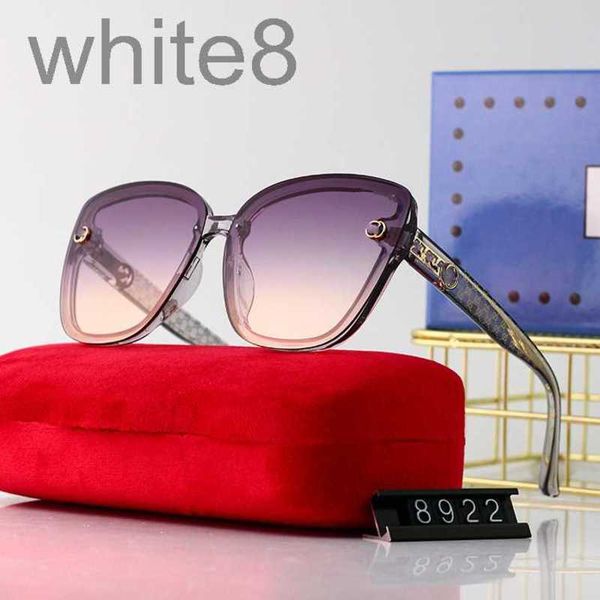 sunglasses designer 2023 new women's box dark glasses fashion large frame uv resistant jtrj, White;black
sunglasses designer 2023 new women's box dark glasses fashion large frame uv resistant jtrj, White;black