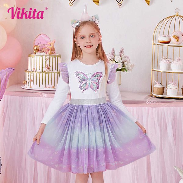 girl's dresses vikita autumn girls dress butterfly sequins kids long sleeve dresses baby girls princess dress party clothes birthday dr, Red;yellow
girl's dresses vikita autumn girls dress butterfly sequins kids long sleeve dresses baby girls princess dress party clothes birthday dr, Red;yellow