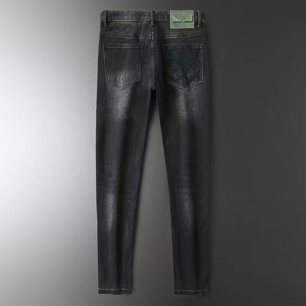 2023 spring summer men's jeans stretch denim slim jean man classic trousers black casual mens jeans pants black, Blue
2023 spring summer men's jeans stretch denim slim jean man classic trousers black casual mens jeans pants black, Blue