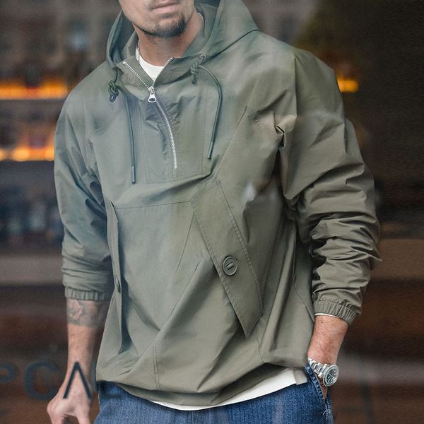 men's jackets maden military hoodies spring summer men's jacket green pullover retro fashion brand windbreaker 230329, Black;brown
men's jackets maden military hoodies spring summer men's jacket green pullover retro fashion brand windbreaker 230329, Black;brown