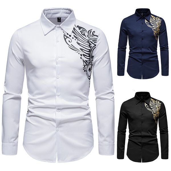 men's casual shirts trendy tattoo print longsleeved european and american fashion baseball blouses clothing 230329, White;black
men's casual shirts trendy tattoo print longsleeved european and american fashion baseball blouses clothing 230329, White;black