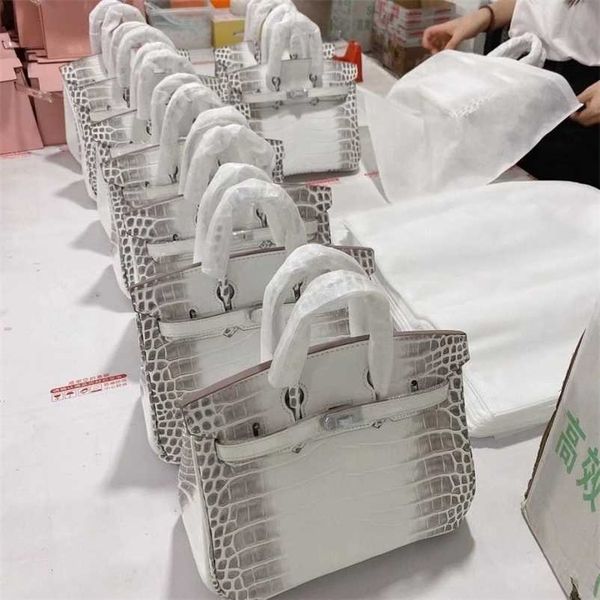 himalayan birkins handbags h handbag thirty rich lady bag crocodile bag white bag female genuine leather 
himalayan birkins handbags h handbag thirty rich lady bag crocodile bag white bag female genuine leather