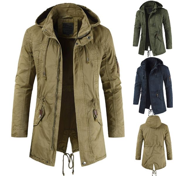 men's jackets windproof clothing drop men jackets man trench breasted outerwear casual coat military windbreaker fashion 230329, Black;brown
men's jackets windproof clothing drop men jackets man trench breasted outerwear casual coat military windbreaker fashion 230329, Black;brown