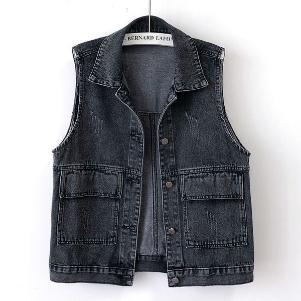 women's vests spring/summer women's denim tank loose korean pocket sleeveless jacket casual jeans waist coat women's chalco m, Black;white
women's vests spring/summer women's denim tank loose korean pocket sleeveless jacket casual jeans waist coat women's chalco m, Black;white