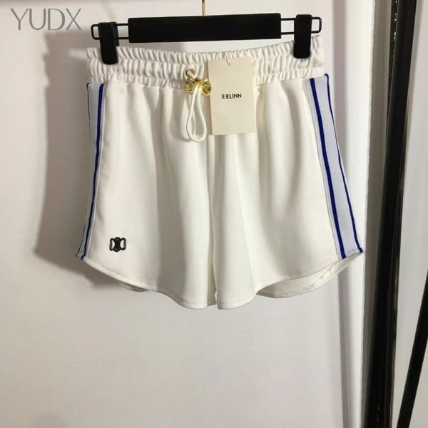 womens shorts spring summer womens comfortable casual elastic waist blue strip jersey shorts 230328, White;black
womens shorts spring summer womens comfortable casual elastic waist blue strip jersey shorts 230328, White;black