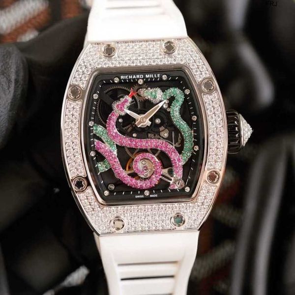 designer watches richads mile watch mens bucket type fully automatic rm51 miller with diamond personality sports colored dragon and tiger la, Slivery;golden
designer watches richads mile watch mens bucket type fully automatic rm51 miller with diamond personality sports colored dragon and tiger la, Slivery;golden