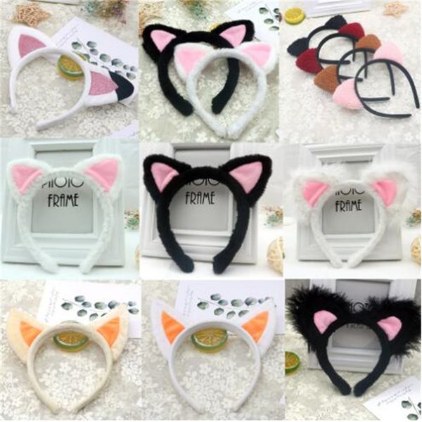 christmas halloween animal headbands cute plush cat's ears (steamed cat-ear shaped bread) wash face band hair band ab1138, Silver
christmas halloween animal headbands cute plush cat's ears (steamed cat-ear shaped bread) wash face band hair band ab1138, Silver