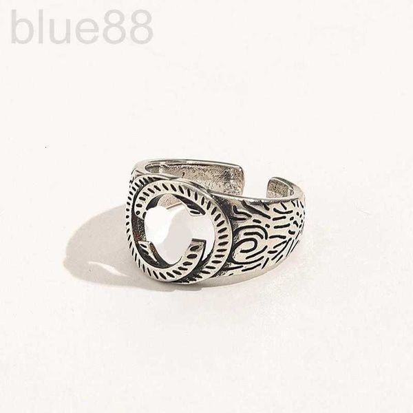 band rings designer antique abstract pattern double ring copperplate fashion brand couple gift dbew, Silver
band rings designer antique abstract pattern double ring copperplate fashion brand couple gift dbew, Silver