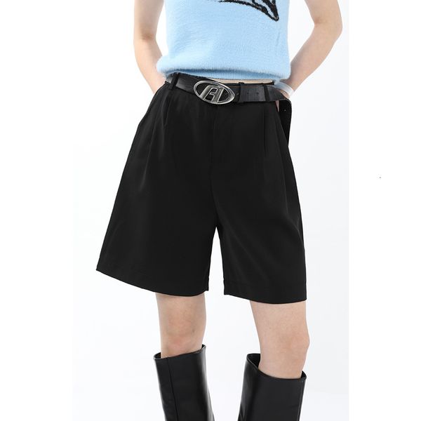 womens shorts womans black pants high waist vintage advanced sense straight trouser baggy wide leg draping feeling five points trousers 2303, White;black
womens shorts womans black pants high waist vintage advanced sense straight trouser baggy wide leg draping feeling five points trousers 2303, White;black