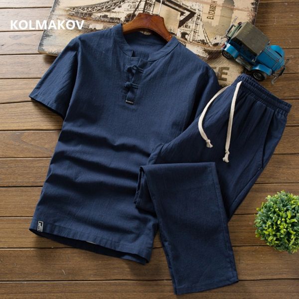 men's tracksuits shirt trousers summer chinese style men shirt cotton and linen shirts men's casual shirts two piece -5xl 230329, Gray
men's tracksuits shirt trousers summer chinese style men shirt cotton and linen shirts men's casual shirts two piece -5xl 230329, Gray