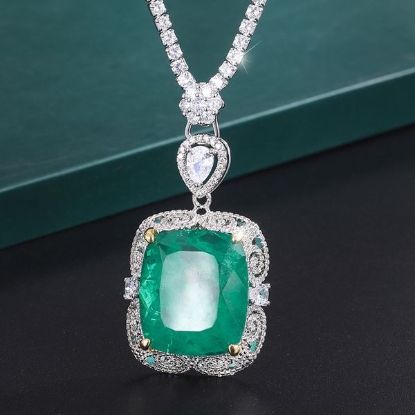 handmade lab emerald diamond pendant 925 sterling silver party wedding pendants necklace for women bridal engagement jewelry, Black
handmade lab emerald diamond pendant 925 sterling silver party wedding pendants necklace for women bridal engagement jewelry, Black