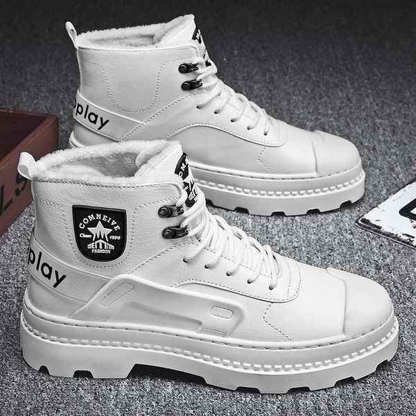 boots male winter autumn height increased ankle snow boots outdoor men dress oxfords sneaker leather casual men's western desert shoes, Black
boots male winter autumn height increased ankle snow boots outdoor men dress oxfords sneaker leather casual men's western desert shoes, Black