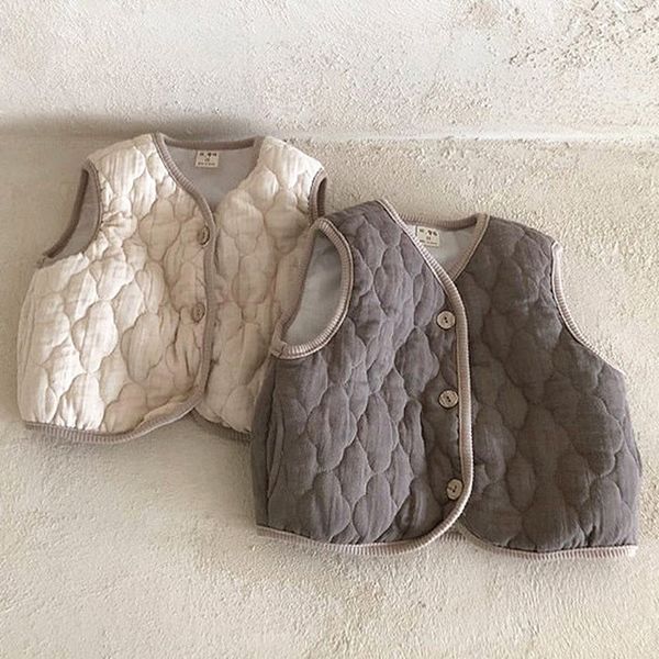 waistcoat baby's autumn winter vests solid color cotton padded korean style infants sleeveless coats toddlers kids waistocats 230329, Camo
waistcoat baby's autumn winter vests solid color cotton padded korean style infants sleeveless coats toddlers kids waistocats 230329, Camo
