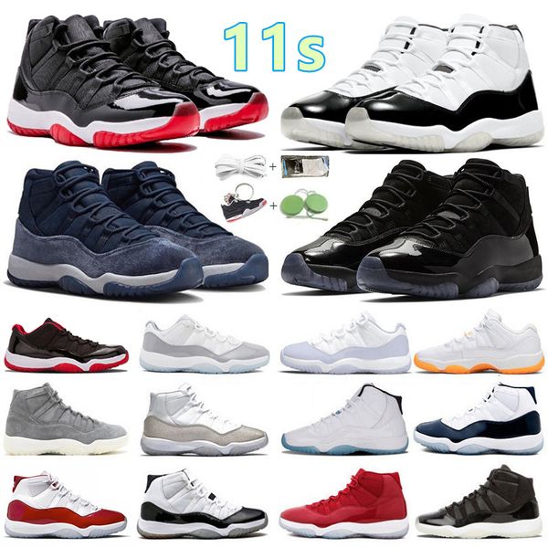 mens 11 11s basketball shoes cap and gown midnight navy cherry gamma blue cool grey dmp bred citrus unc varsity red men women trainers sport
mens 11 11s basketball shoes cap and gown midnight navy cherry gamma blue cool grey dmp bred citrus unc varsity red men women trainers sport