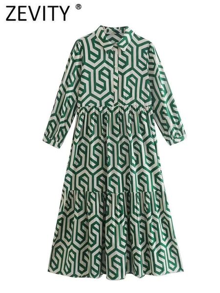 dresses zevity new women vintage geometric print pleats casual slim midi shirt dress female chic pleats ruffles a line vestido ds395, Black;gray
dresses zevity new women vintage geometric print pleats casual slim midi shirt dress female chic pleats ruffles a line vestido ds395, Black;gray