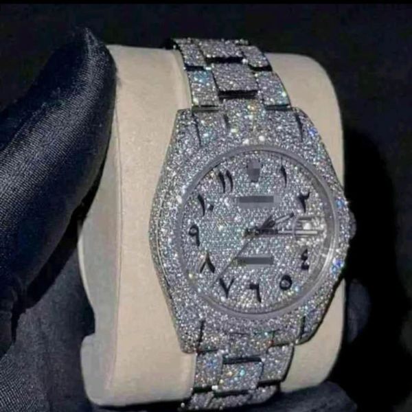 men wristwatch moissanite mosang stone diamond watch customization can pass the tt of mens automatic mechanical movement waterproof watch c7, Slivery;brown
men wristwatch moissanite mosang stone diamond watch customization can pass the tt of mens automatic mechanical movement waterproof watch c7, Slivery;brown