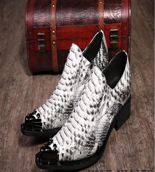 new arrival men dress shoes luxury flats snake pattern formal business snakeskin party wedding shoes size 464687878, Black
new arrival men dress shoes luxury flats snake pattern formal business snakeskin party wedding shoes size 464687878, Black