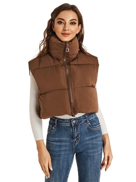 vests fashion autumn stand collar cotton vests women elegant solid simple zipper coats women casual high waisted vests ladies, Black;white
vests fashion autumn stand collar cotton vests women elegant solid simple zipper coats women casual high waisted vests ladies, Black;white