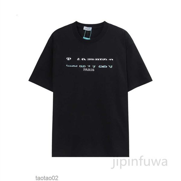 designer men's t-shirts luxury lanvins letter embroidery short sleeve crewneck tees fashion casual women's premium cotton sports t, Black;brown
designer men's t-shirts luxury lanvins letter embroidery short sleeve crewneck tees fashion casual women's premium cotton sports t, Black;brown
