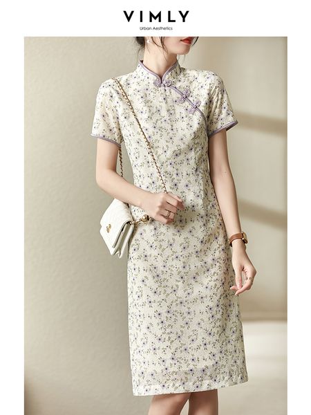 casual dresses vimly chinese style summer dresses spring office lady cheongsam floral slim vintage midi dress women clothing v3977 230329, Black;gray
casual dresses vimly chinese style summer dresses spring office lady cheongsam floral slim vintage midi dress women clothing v3977 230329, Black;gray