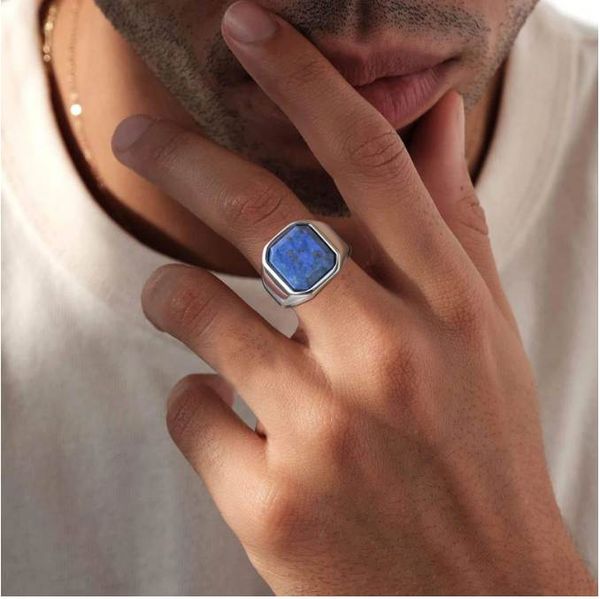 stylish square natural stone signet rings for men, stainless steel metal finger ring party gift jewelry, Golden;silver
stylish square natural stone signet rings for men, stainless steel metal finger ring party gift jewelry, Golden;silver