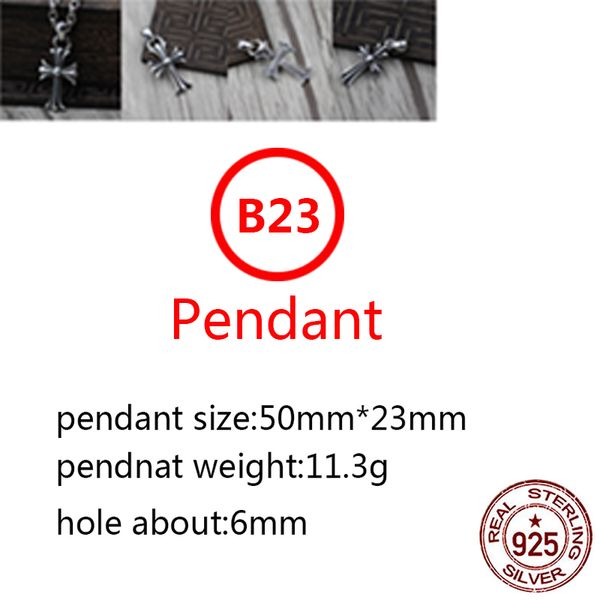 b23 s925 sterling silver pendant personalized fashion simple couple cross flower letter net red punk hip hop dance style jewelry lover gift
b23 s925 sterling silver pendant personalized fashion simple couple cross flower letter net red punk hip hop dance style jewelry lover gift