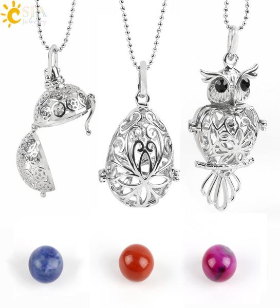 csja necklace locket pendant essential oil diffuser perfume necklaces with gemstone bead aromatherapy healing jewellery diy making4532574, Silver
csja necklace locket pendant essential oil diffuser perfume necklaces with gemstone bead aromatherapy healing jewellery diy making4532574, Silver