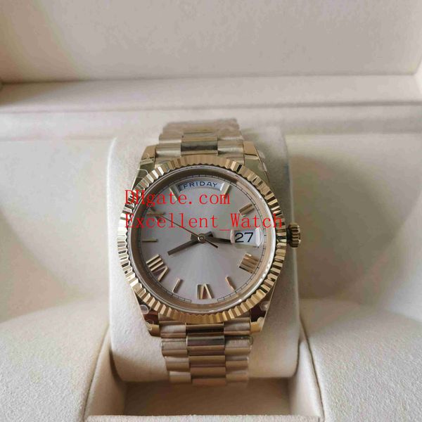 2 style bp factory wristwatches 40 mm 228238 18k yellow gold sapphire glass asia 2813 movement mechanical automatic men's watch watches, Slivery;brown
2 style bp factory wristwatches 40 mm 228238 18k yellow gold sapphire glass asia 2813 movement mechanical automatic men's watch watches, Slivery;brown