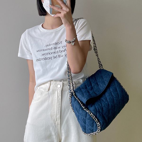 womens vintage denim jumbo shoulder bags silver hardware piping chain tote sacoche french classic quilted luxury designer crossbody large ca
womens vintage denim jumbo shoulder bags silver hardware piping chain tote sacoche french classic quilted luxury designer crossbody large ca