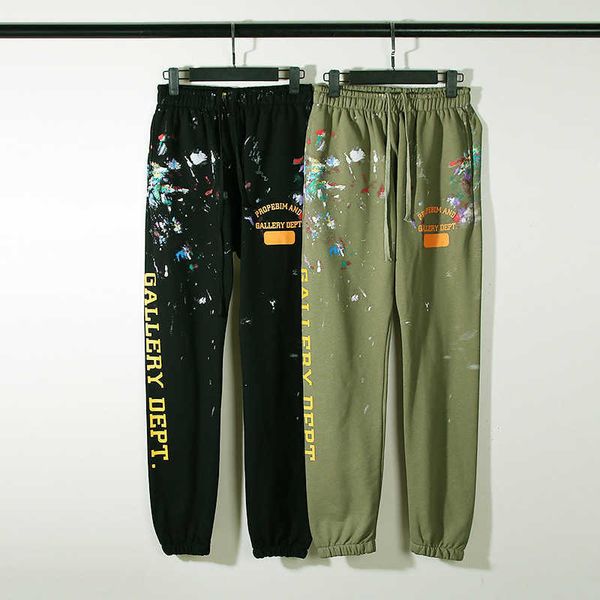 gallerydept mens pants galerie high street handpainted splashink graffiti old casual sports pants autumn winter mens womens plush sanitary, Black
gallerydept mens pants galerie high street handpainted splashink graffiti old casual sports pants autumn winter mens womens plush sanitary, Black